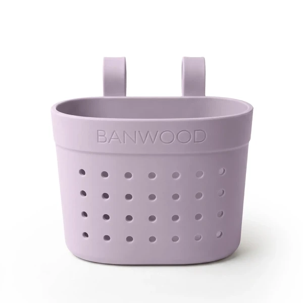 Banwood košík Pin & Ride Lavender
