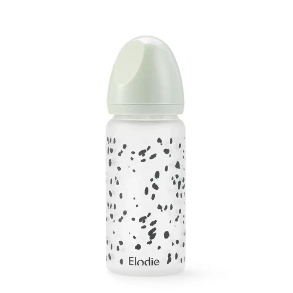 Elodie Details Sklenená kojenecká fľaša - Dalmatian Dots