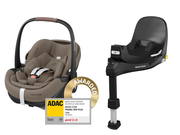 Maxi-Cosi Pebble 360 Pro 2 autosedačka Twillic Truffle + základňa FamilyFix 360 Pro