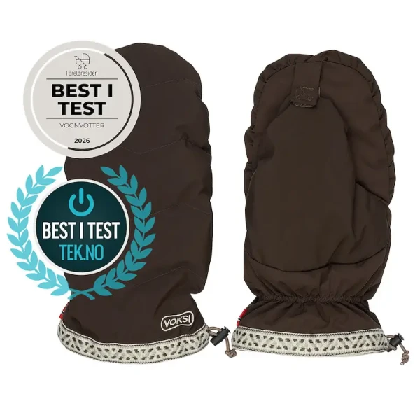 Voksi Stroller Mitten Limited chocolate snow