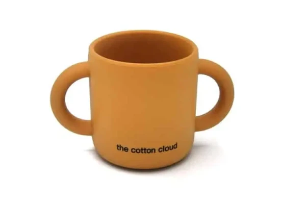 THE COTTON CLOUD SILIKONOVÝ HRNČEK COTTON CLOUD HONEY