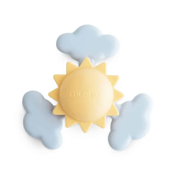 MUSHIE SPINNER HRAČKA S PRÍSAVKOU - SUNSHINE