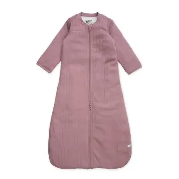 LODGER Spací vak s rukávmi Solid Mauve vel. 68/80