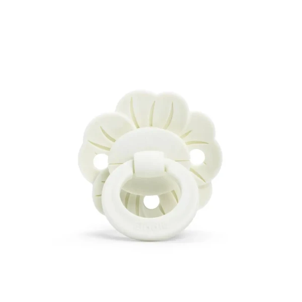 Elodie Details cumlík Binky Bloom Silicone - Vanilla White