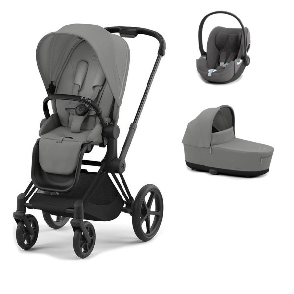 CYBEX PRIAM 3-kombinácia MATT BLACK Mirage Grey
