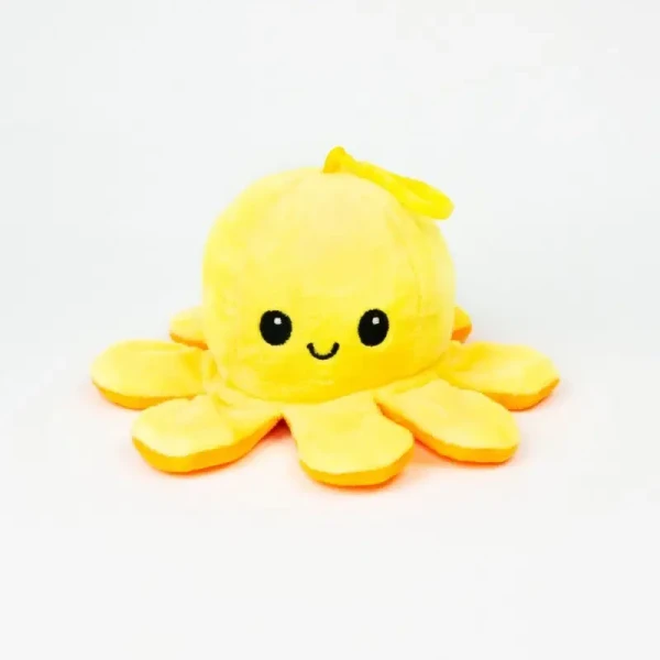 innoGIO Plyšová chobotnice 8cm Yellow/Orange