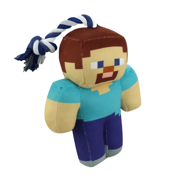 MINECRAFT Hračka pre psov s lanom Steve