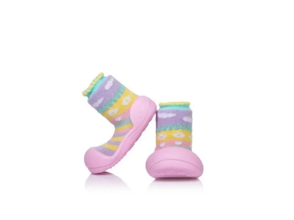 ATTIPAS Topánočky Attibebe AAB01 Pink L veľ.21,5, 116-125 mm