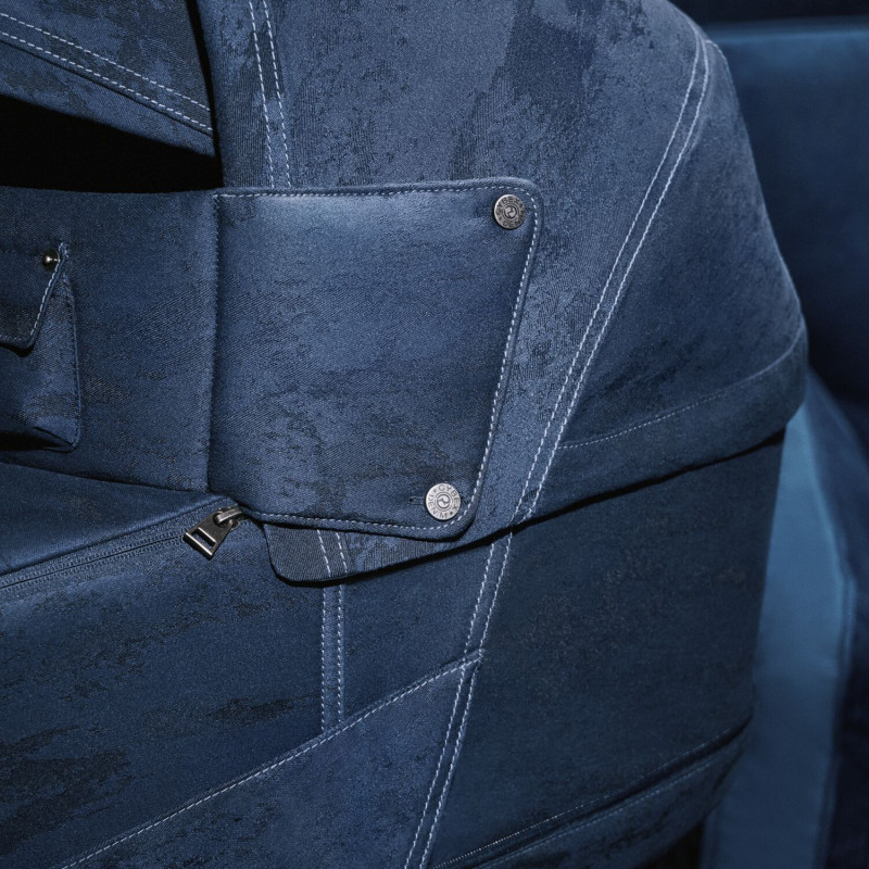 CYBEX PRIAM Lux Carry Cot Rebellious Luxury Denim Blue