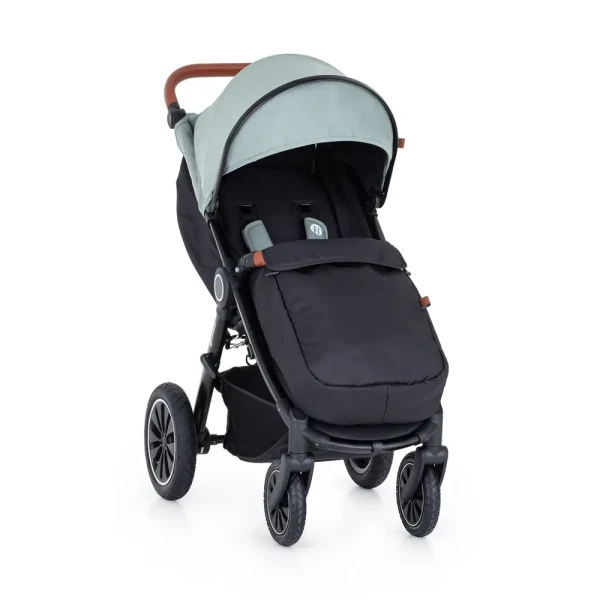 PETITE&amp;MARS Kočík športový Street+ Air Oak Iron Green Complete