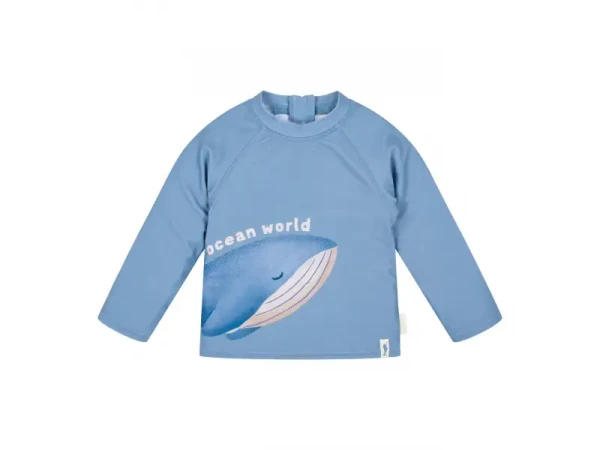 Little Dutch Plavecké tričko dlhý rukáv Ocean Blue veľ. 98/104