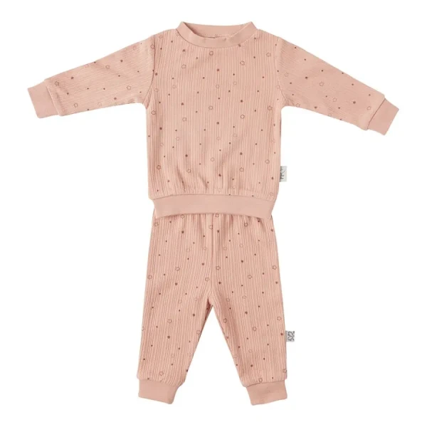 Witlof for Kids Pyžamo veľkosť 68 Dusty Pink