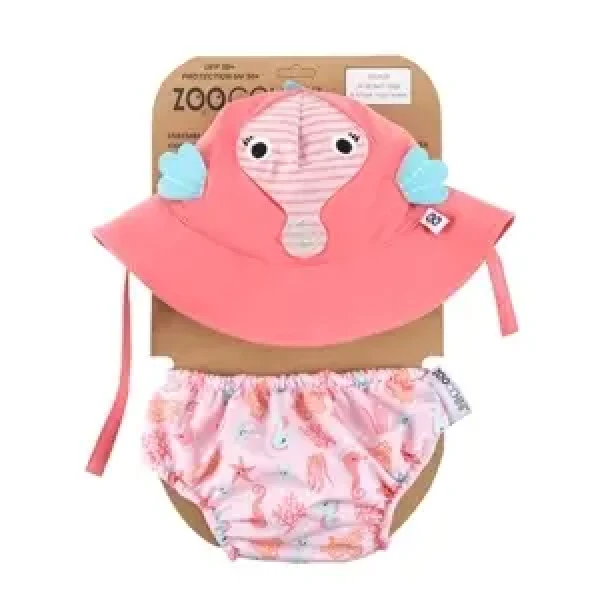 Zoocchini UV Set klobúčik a plavky Morský koník 12 - 24 m