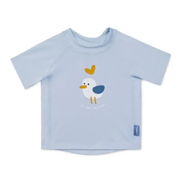 Saro Baby Plavecké tričko s UV ochranou (18-24m) Navy Hugs