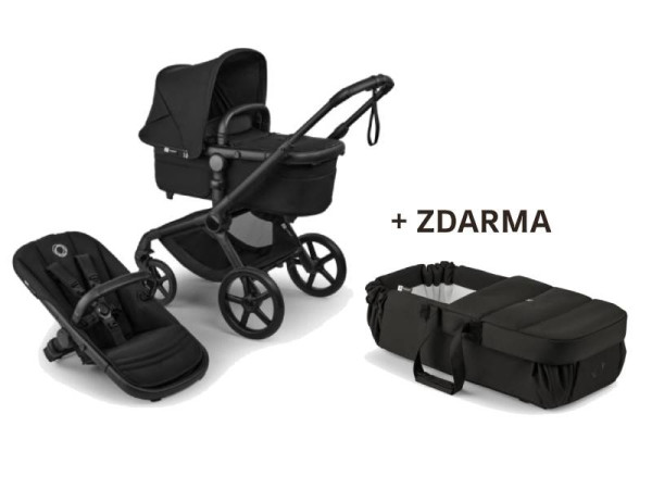 Bugaboo Fox 5 RENEW Kompletný set Black/Heritage Black-Heritage Black