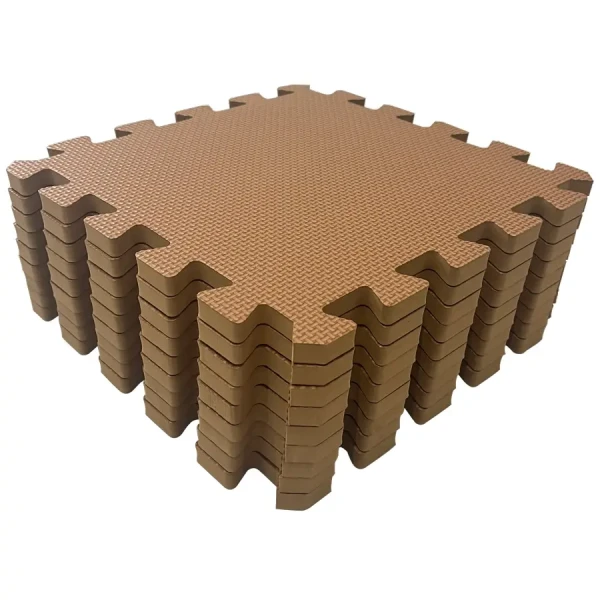 Rialto Baby Hrací podložka puzzle Brown 90x90 cm