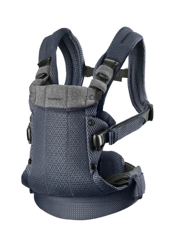 BABYBJORN nosítko HARMONY Anthracite 3D mesh