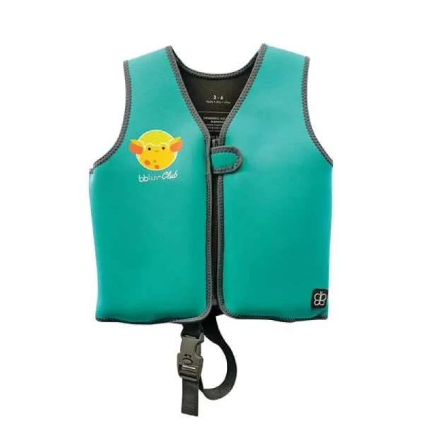 BBLUV Plavecká neoprénová vesta Näj Aqua vel. M (3-6r)
