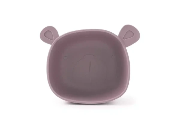 FILIBABBA SILIKÓNOVÁ MISKA MEDVEĎ LILI PLUM