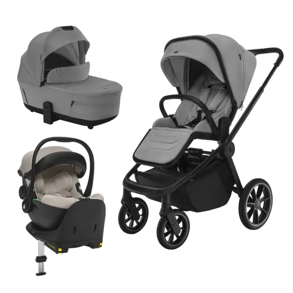 Zopa Set kočík Move Cross 5 + Hlboká vanička Move XL 5 + autosedačka XM podľa vlastného výberu + báza, Shade Grey