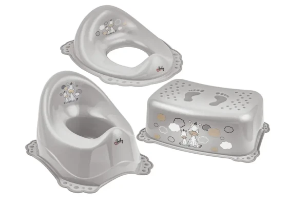 MALTEX Súprava protišmyková Zebra - Grey