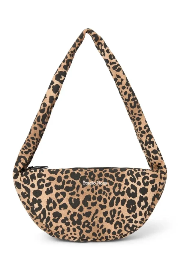 STUDIO NOOS - Cotton Mini Cross Body Bag Brown Leopard