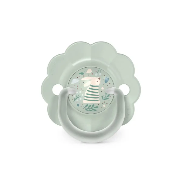 SUAVINEX Cumlík SX PRO fyziologický WONDERLAND NEW 0/6M - zelený králik