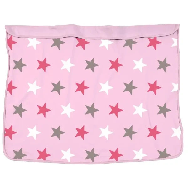 Dooky Deka Blanket Baby Pink / Pink Stars