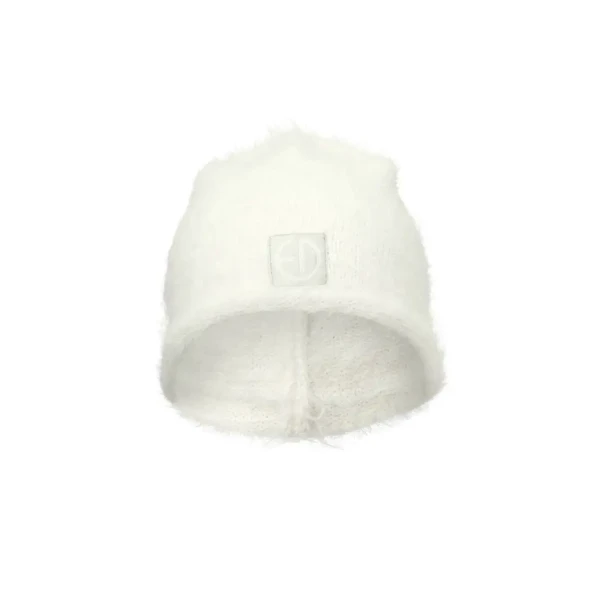 Elodie Details Čiapka Furry Knit Beanies - Vanilla White 1-2 roky