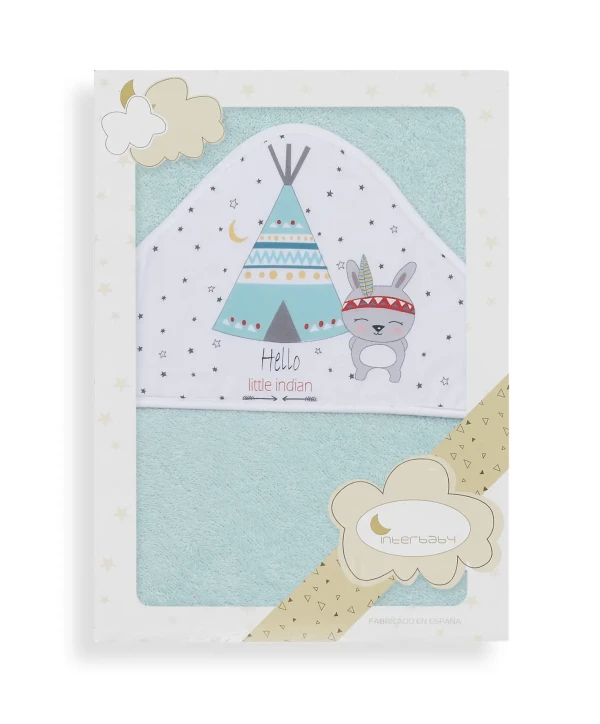 INTERBABY  Osuška froté TEEPEE - TYRKYS