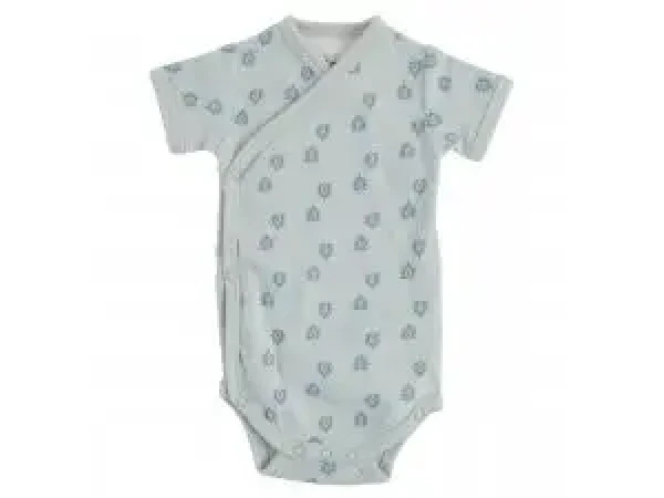 LODGER Body Romper s krátkymi rukávmi Print Rib Ice Flow vel. 62