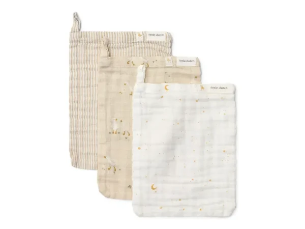 Little Dutch Žinky 3 ks Husa Newborn Naturals