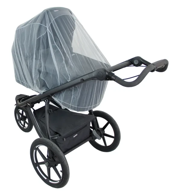 Emitex Sieť proti hmyzu na kočík - šedá