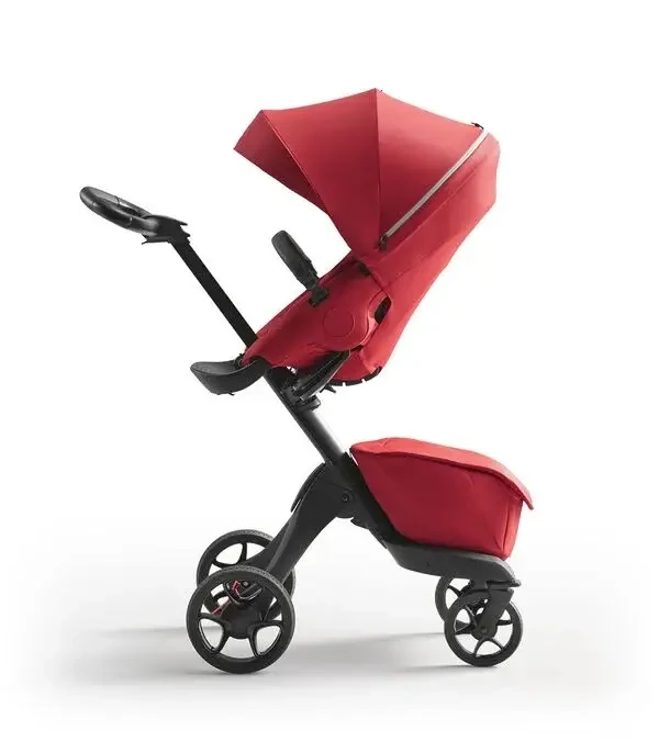 Stokke Xplory X Ruby Red kombinovaný kočík