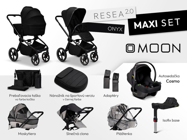 MOON Resea 2.0 Maxi set - ONYX