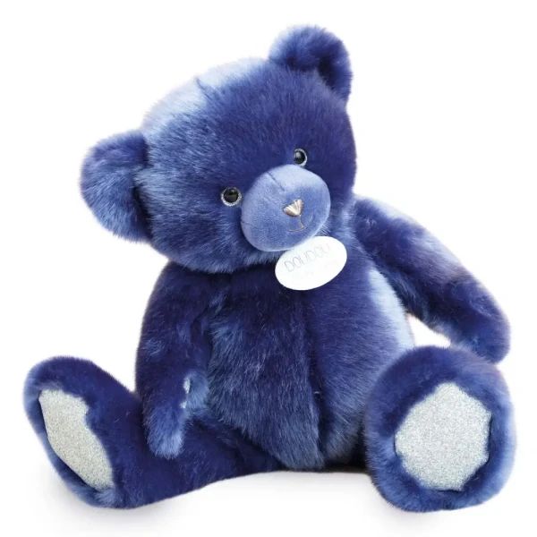 DouDou et Compagnie LP Medveď modrý 37cm