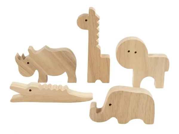 Creativ Company Kreatívna sada Safari zvieratá drevené