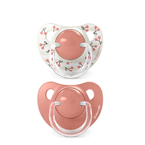 SUAVINEX Cumlík anatomický silikon +18 m 2 ks BIRDIES - ružový