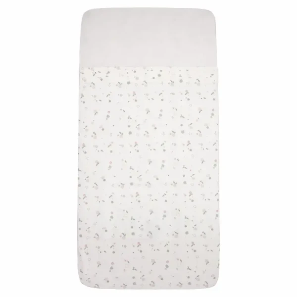 Witlof for Kids Prestieradlo so zosilneným lemom Tuck-inn 60x120 cm Vintage Flowers