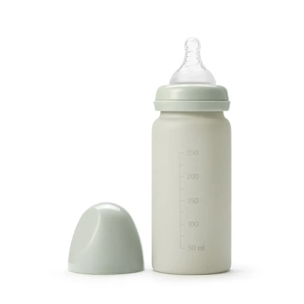 Elodie Details Sklenená kojenecká fľaša - Mineral Green