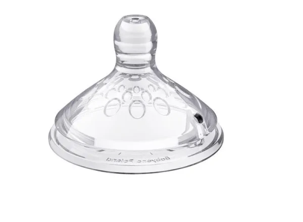 BABYONO Cumlík antikolikový pomalý prietok S Natural Nursing 2 ks 0m+