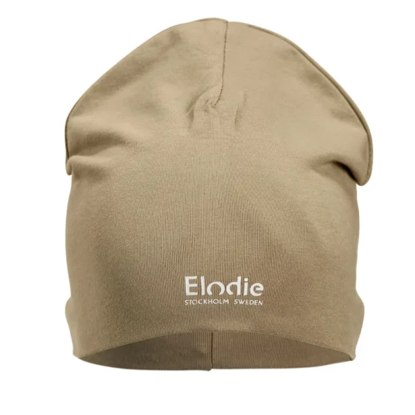 Elodie Details Bavlnená čiapka LOGO Beanies - Warm Sand 2-3 roky