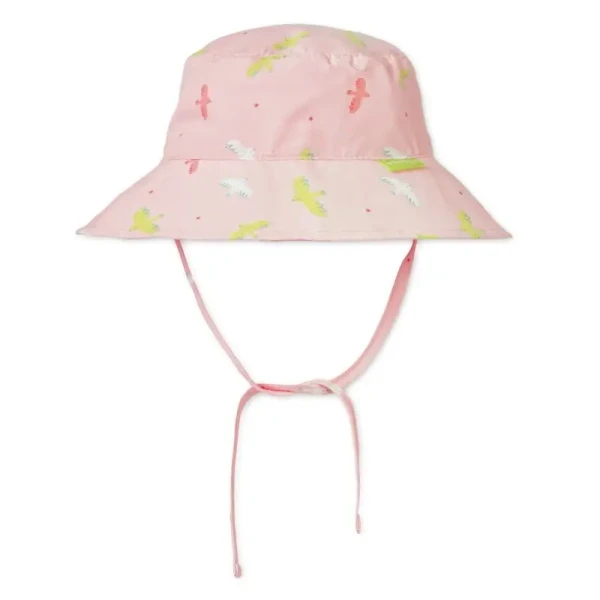 Saro Baby Oboustranný klobouček s UV ochranou (18-36m) Tropicool Pink