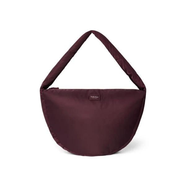STUDIO NOOS - Technical Puffy Cross Body bag | Burgundy