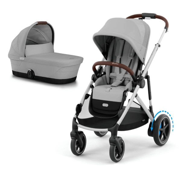 Cybex e-Gazelle S Kombinovaný kočík Stone Grey