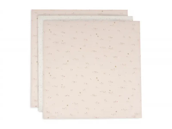 Jollein Plienky 3 ks 70x70 cm Pretty Picnic