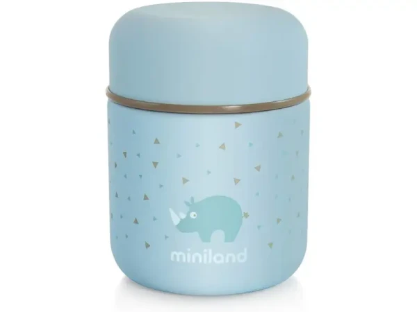 Miniland Termoska Silky na jedlo Blue 280ml