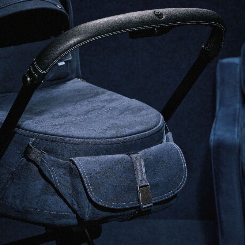 CYBEX PRIAM Lux Carry Cot Rebellious Luxury Denim Blue
