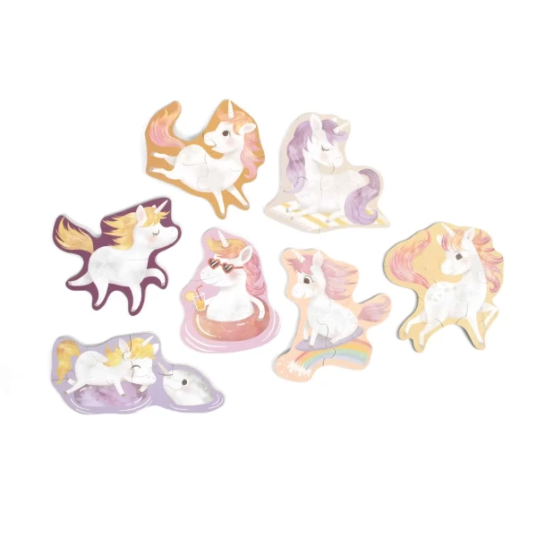 FILIBABBA SET 7 PUZZLE - UNICORN SHORES