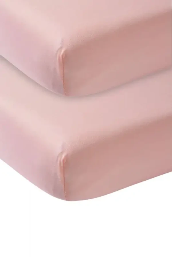 Meyco Džersejové prestieradlo 40x80/90 - Old pink